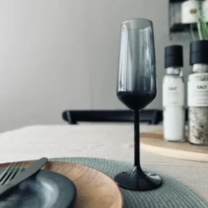 Champagneglas LUX - Røgfarvet 195ml - VIAMAJA.DK