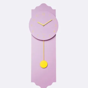 Stilvolle Wanduhr - 80% FSC zertifiziertes Holz - Modern Pendulum Clock - time to remember - Pendeluhr