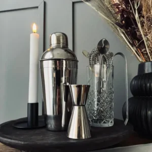 Cocktail shaker sæt med 5 dele - VIAMAJA.DK