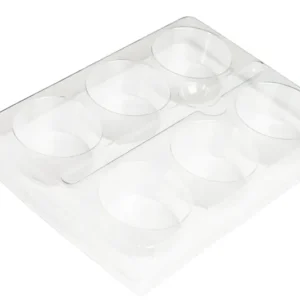Paint tray / palette with 6 deep reservoirs - 160x125mm in bag (1 pc.)