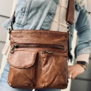 Crossbody CHESTNUT - Ultra blød - VIAMAJA.DK