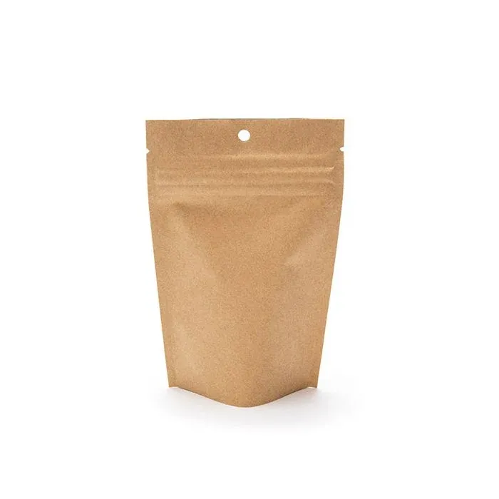 Child Resistant Pouch Bags Kraft 10,2x6,4x15,2cm