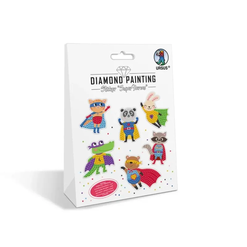 Sticker Diamond Painting 'Super heroes'