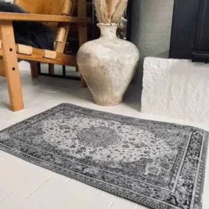 Dørmåtte vintagelook Grå 50x80cm - VIAMAJA.DK