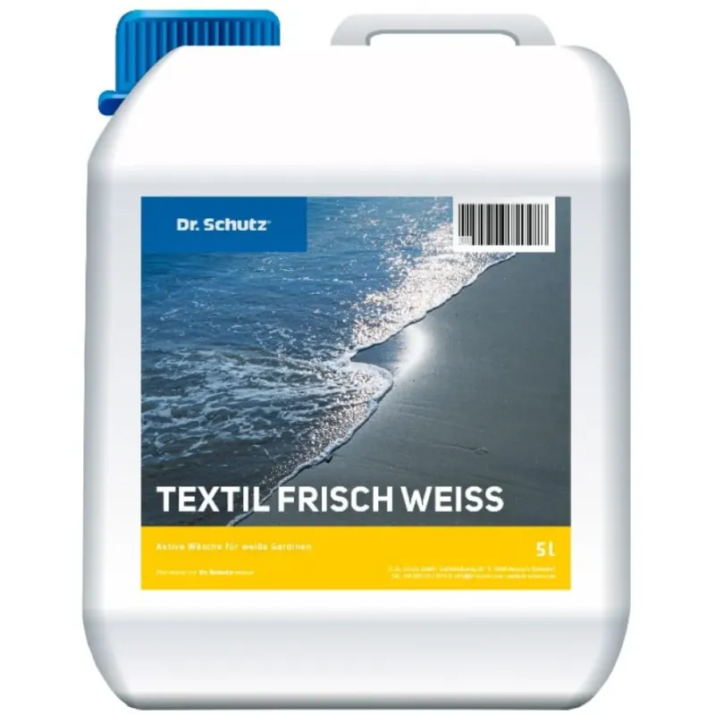 Dr. Schutz® Textil Frisch WEISS Waschmittel 5 Liter Kanister