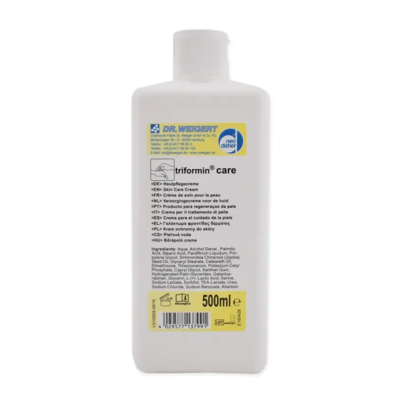 Dr. Weigert triformin care Hautpflegecreme 500 ml