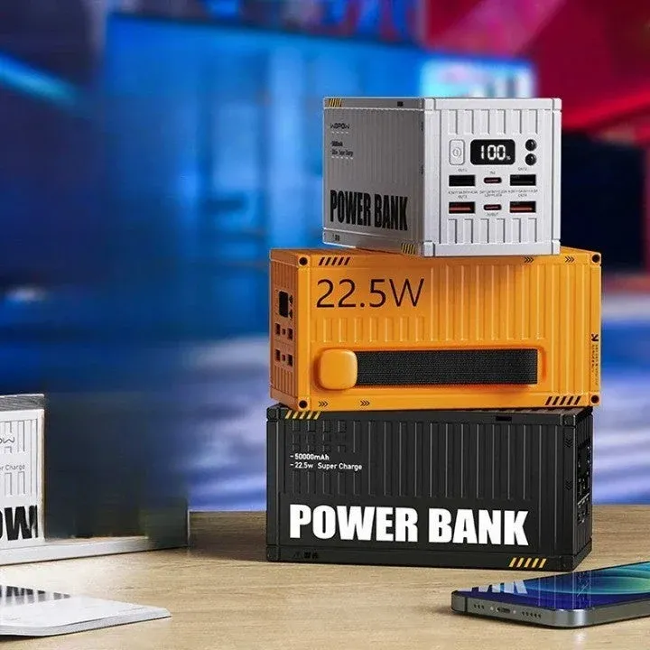 Mega Charge Container-Style Power Bank - Image 0