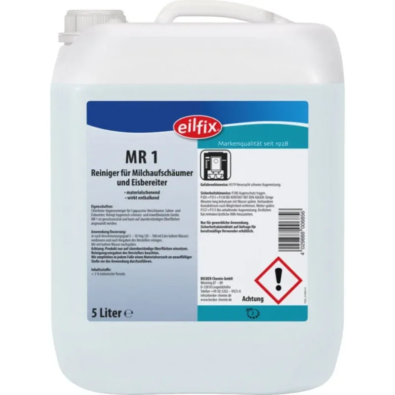EILFIX MR 1 Milchaufschäumer Reiniger 5 Liter Kanister