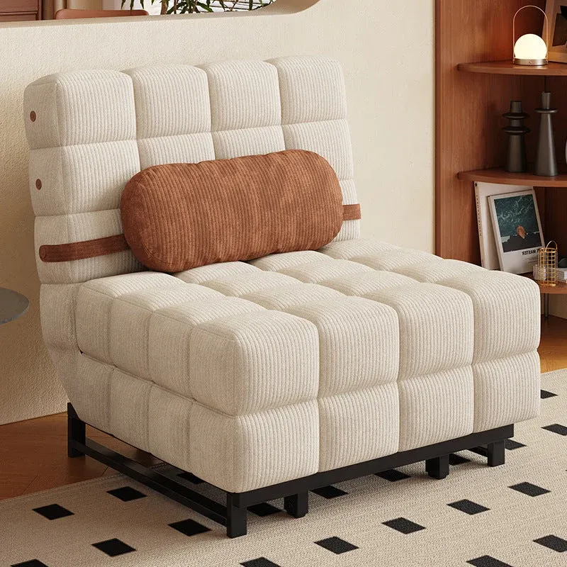 Scandinavian Slim-Profile Expandable Multifunctional Lounger - Image 0