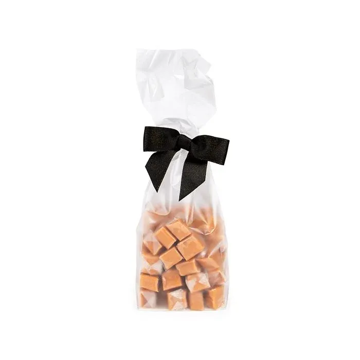 Frosted Flat Bottom Gusset Bags w/ Paper Insert 8,9x5,7x30,5 cm