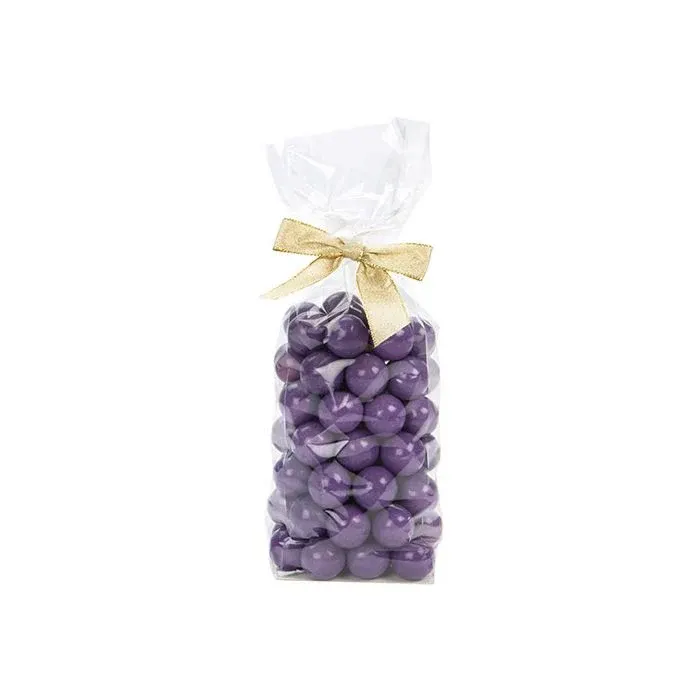 Block Bottom Bags Super Clear 8.9x5.7x30.5cm with paper insert