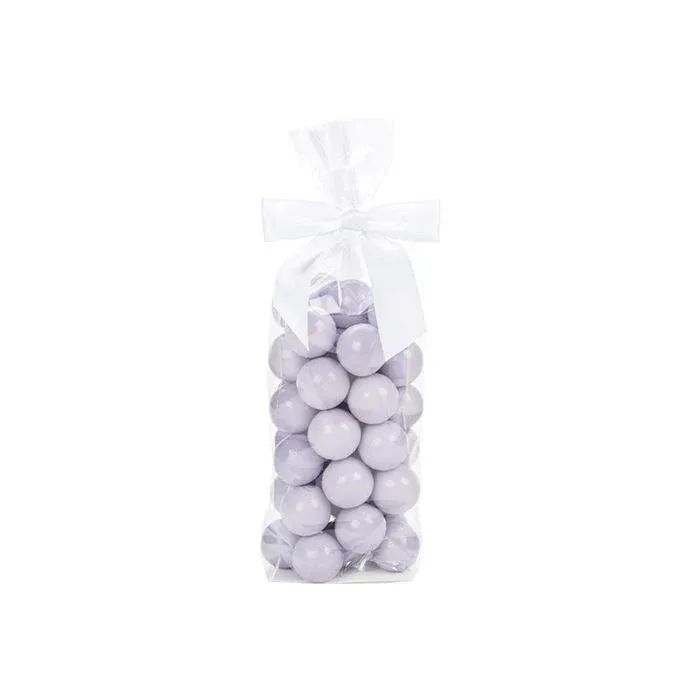 Block Bottom Bags Super Clear 7x5.1x25.4cm with paper insert