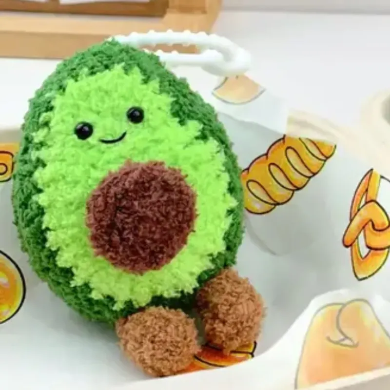 Gehäkeltes Jellycat-Plüschtier 'Avocado'