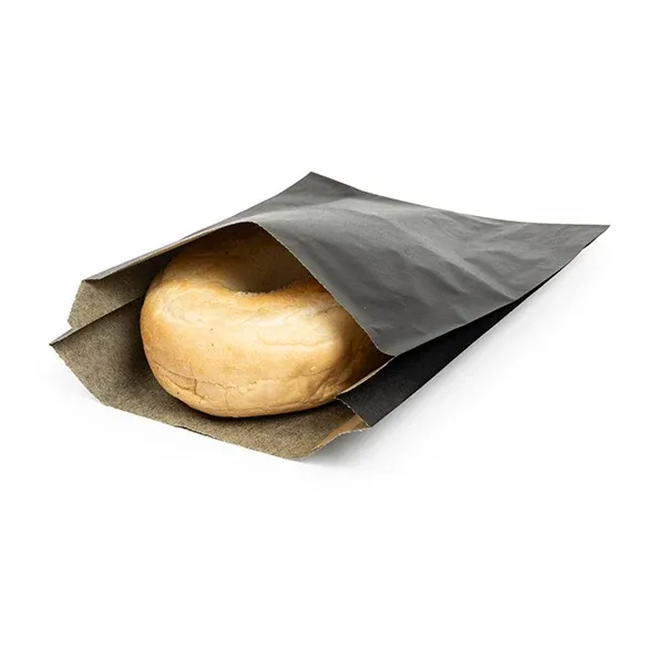 Black Grease Resistant Bags 14x2,9x19,1cm