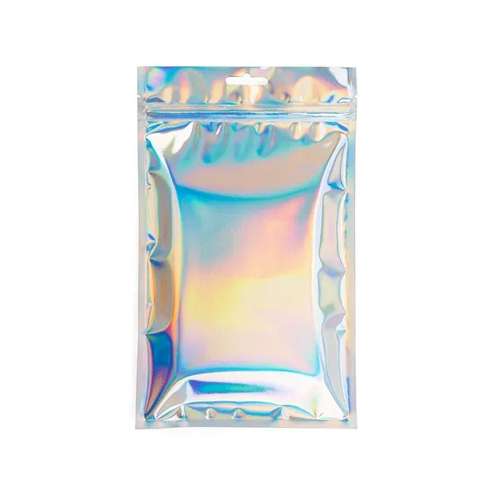 Grip Seal Bags Holographic 15,2x22,9cm