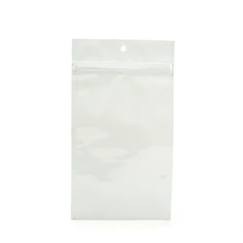 Grip Seal Bags White 10x16.5cm Metallised