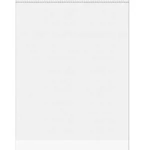 Headerbags 24x31.1cm Reclosable and Crystal Clear