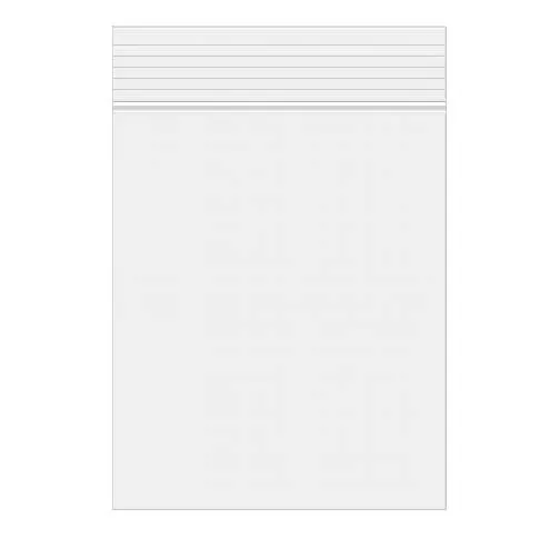 Grip Seal Bags 7.5x10cm Crystal Clear PP 100 micron