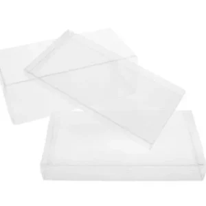 Plastic Gift Boxes 13x2.5x18.1cm Crystal Clear