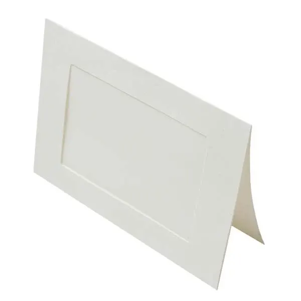 Cards with Frame Nature 9x14cm Window cut - Outer size for 10x15 print 240g 13x17.8cm