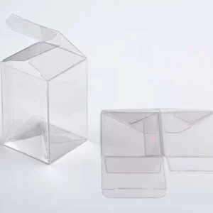 Plastic Gift Boxes 5.1x5.1x7.6cm Autolock Bottom