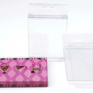 Plastic Gift Boxes 11.4x1.3x14.9cm with Hanger part