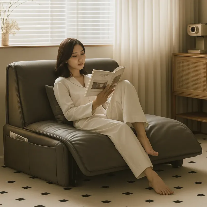All Day Lounging Electric Adjustable Sofa Bed - Image 0