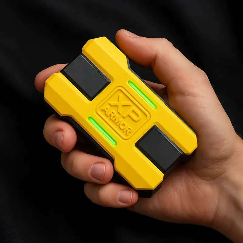 Luminous Magnetic Push Slider Metal Fidget - Image 0