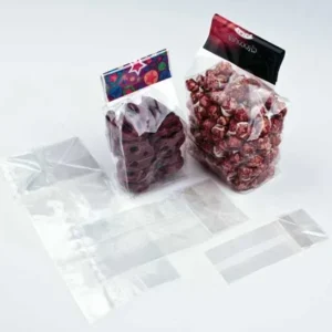 Block Bottom Bags Super Clear 10.2x6.4x20.3cm