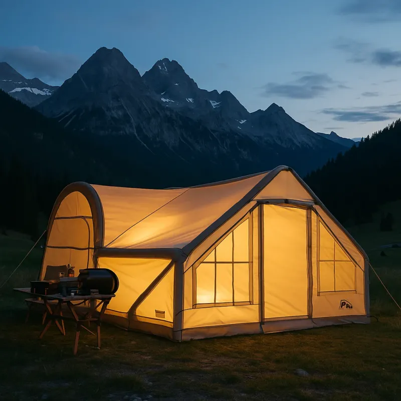 Outdoor Mansion Inflatable Waterproof Comfy Giant Tent - Image 0