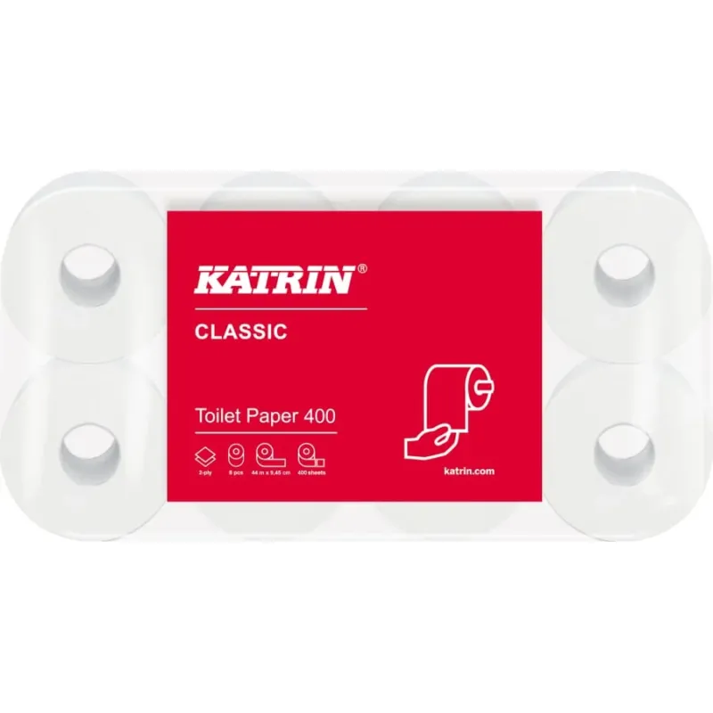 KATRIN Toilettenpapierrolle 400 Blatt