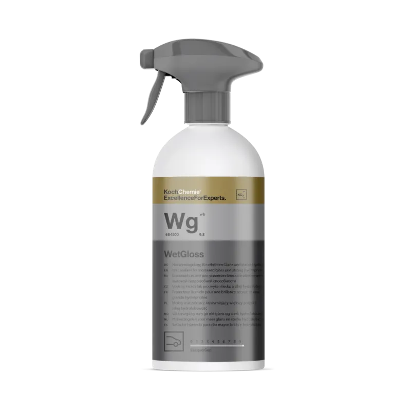 WetGloss "Wg" Nassversiegelung für erhöhten Glanz und starke Hydrophobie