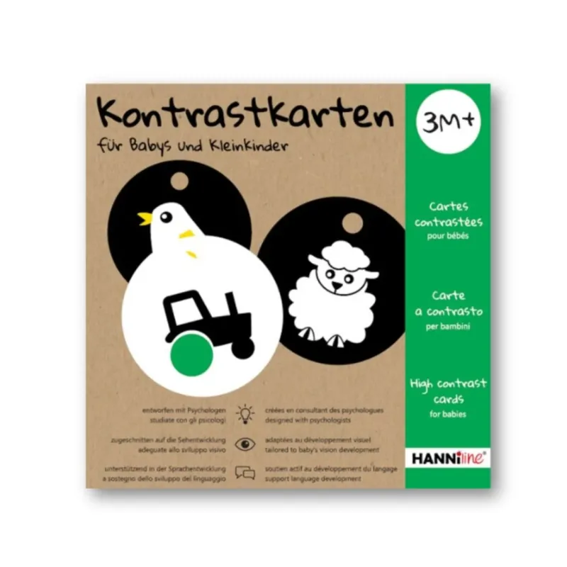 Kontrastkarten ab dem 3. Lebensmonat
