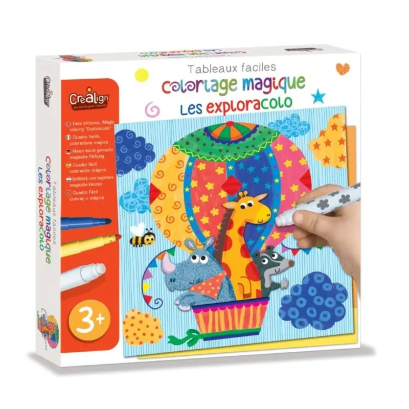Magische Malvorlagen 'Exploracolo'
