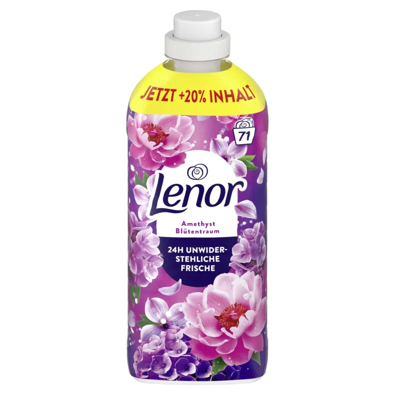 Lenor Amethyst Blütentraum Weichspüler 1,491 Liter = 71 Waschladungen
