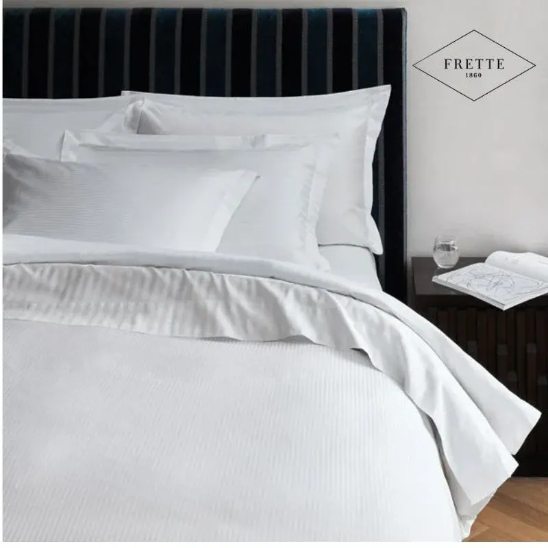 Lenzuolo Raso Rigato 300 fili cm 270x300 (matrimoniale) - Frette