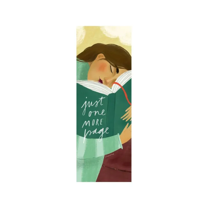 Lesezeichen 'Just one more page'