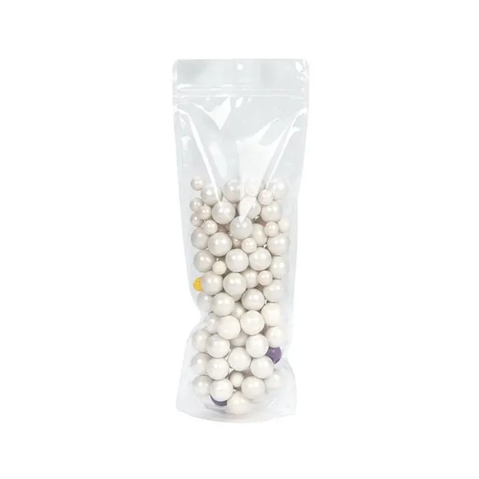 Stand Up Pouches Clear 14x6x38,1cm With Hanghole