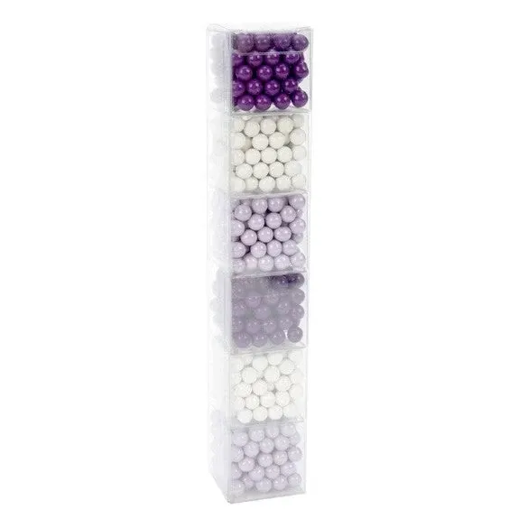 Nested Box Set, 6 Inner Boxes + 1 Outer Box 52 x 52 x 306 mm