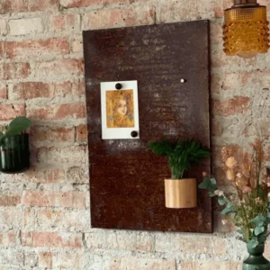 Opslagstavle - Magnetisk RUST 40x60 - VIAMAJA.DK