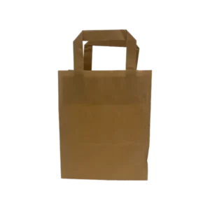 Paper Carrier Bags 18x8x22cm Brown Kraft 70 g/qm