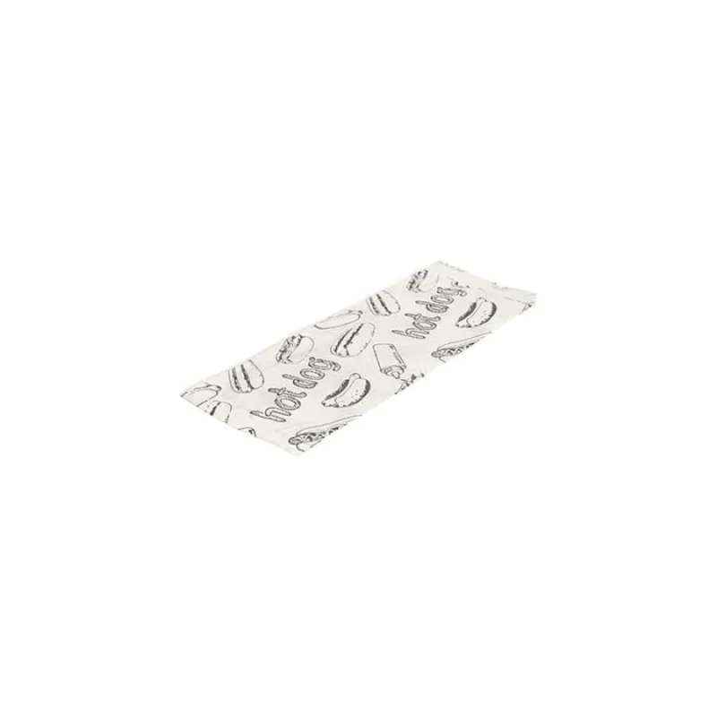 Papstar Hot Dog-Tüten, weiß, 21 x 8,5 cm