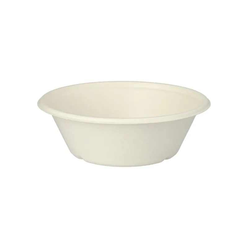 Papstar Pure Schalen, Zuckerrohr, Ø 17cm, umweltfreundlich 1 Packung (25 Stück × 600 ml)