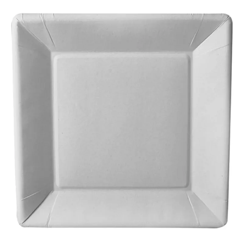 Papstar Pure Teller Pappe, eckig
