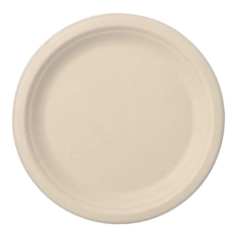 Papstar Pure Teller, Zuckerrohr, Ø 23 cm