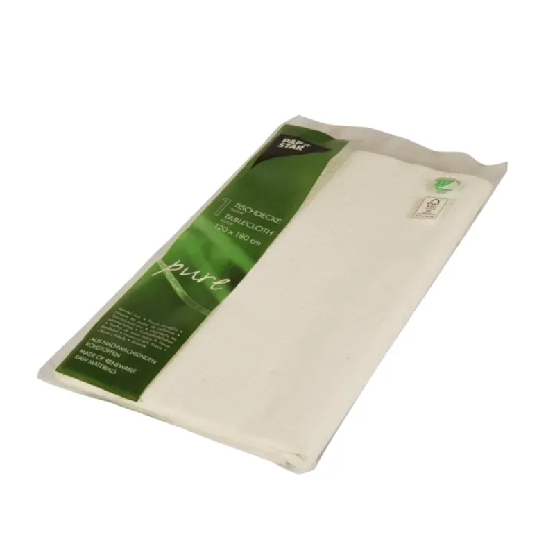 Papstar Pure Tischdecke, gefaltet