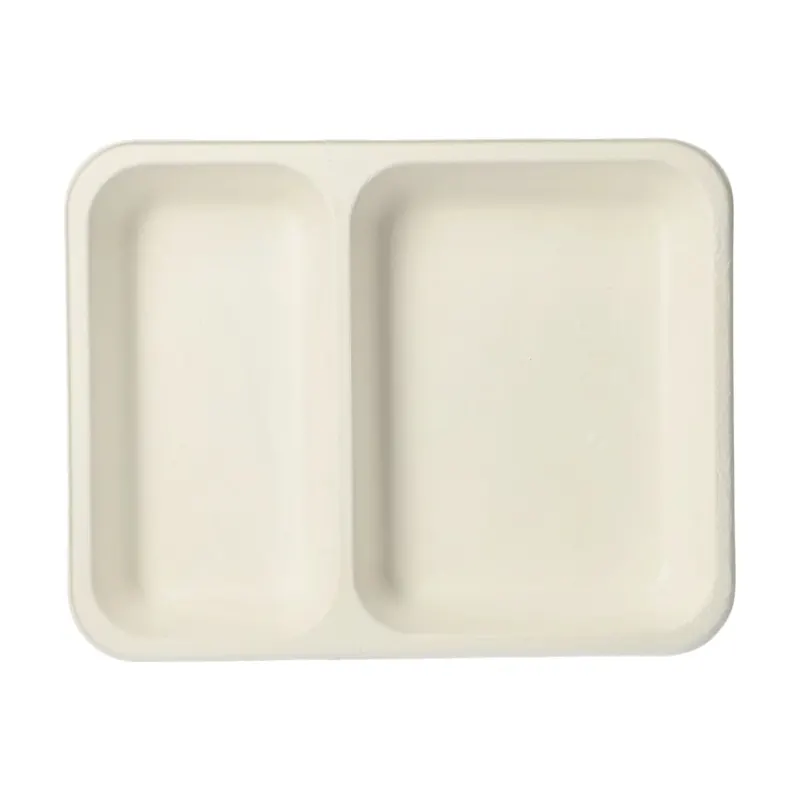 PAPSTAR Siegelschalen Mikrowellengeschirr, 2-geteilt, Höhe 3 cm 3 cm 1 Karton 4 Packungen 125 Stück Weiß