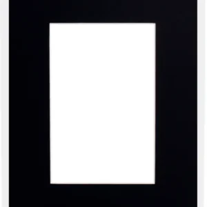 Mount Board 413 Black 30x40cm with 19x27cm window (5 pcs)