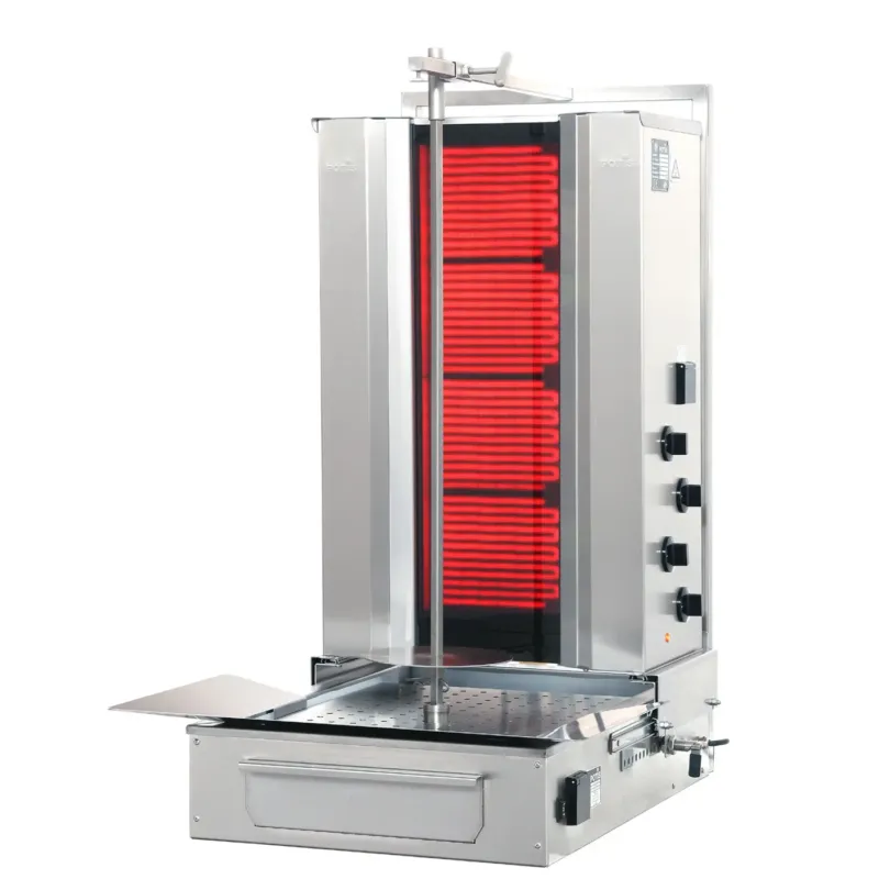 Potis F CE4 Elektro Dönergrill / Gyrosgrill – Professionelles Grillgerät für Gastronomie und Imbissbetriebe - CPGASTRO