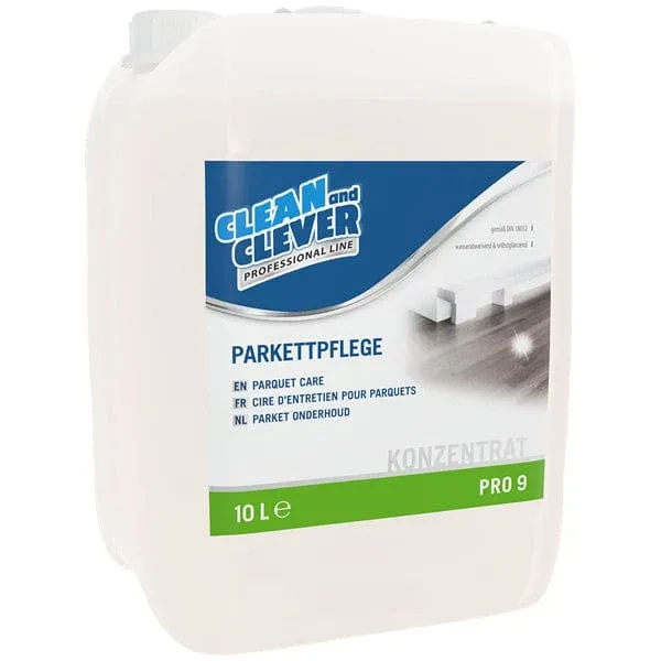 Parkettpflege PRO9 Clean and Clever 10 Liter Kanister